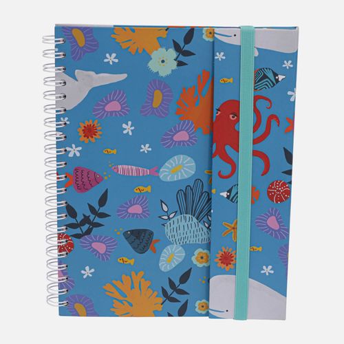 Caderno A4 C/ Aba 90 Folhas
OCEANO MAGICO