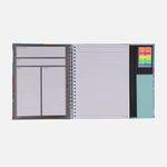 Caderno-universitario-Escolar-com-aba-90-folhas-Oceano-magico-3-CA2982-Papel-Craft