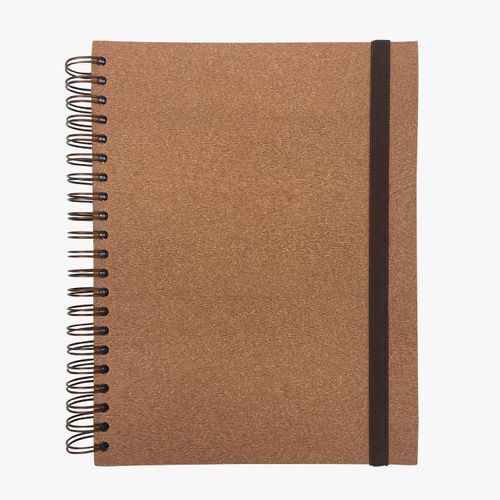 CADERNO A4 SEM PAUTA 180 FOLHAS MADERA PAPRICA