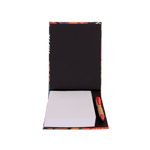 Bloco Com Tampa e Miolo Color M14x18 Com Caneta Lateral Estampado
FLORAL RECORTES