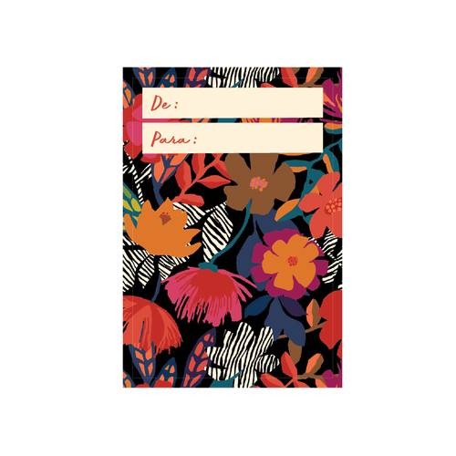 Etiqueta Estampada 
FLORAL RECORTES