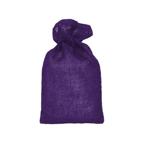 SACO JUTA 35X50 + SEDA ROXO