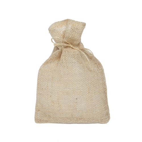 SACO JUTA NATURAL 20X30 + SEDA UNICA