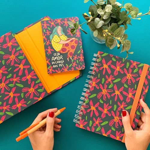 CADERNO DE ANOTAÇÕES A6 MULHERES SEJA AMOR