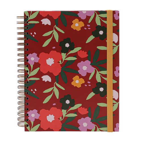 Caderno Universitário A4 180 Folhas
FLORAL UVA