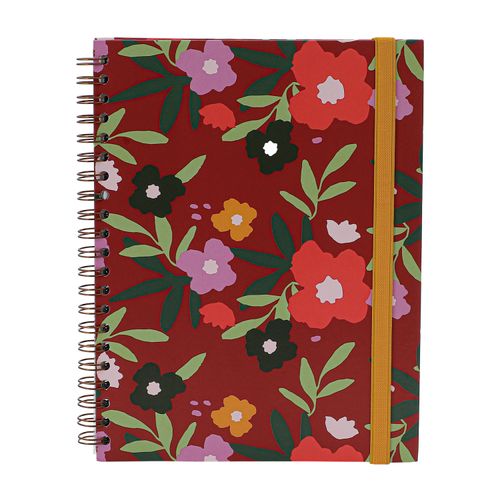 Caderno Universitário A4 90 Folhas
FLORAL UVA