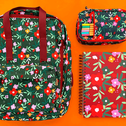 Caderno Universitário A4 180 Folhas
FLORAL UVA