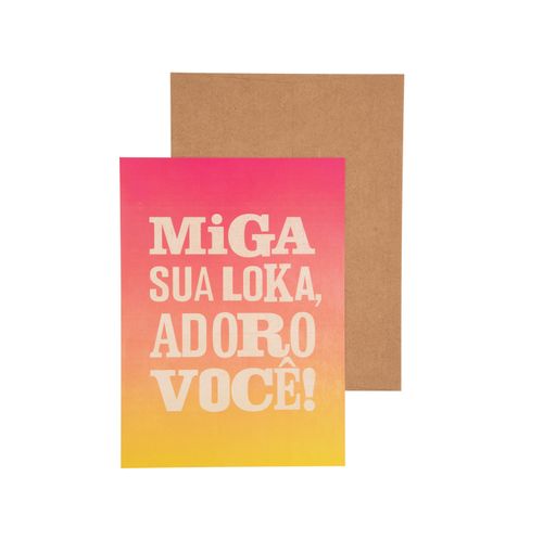 Cartão Miga UNICA