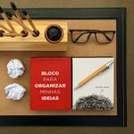 BLOCO_PALNEJAMENTO_MINHAS_IDEIAS_ORGANIZADOR_HEXAGONAL_MADEIRA_NATURAL_RISQUE_RABISQUE_A3_PRETO_PAPEL_CRAFT