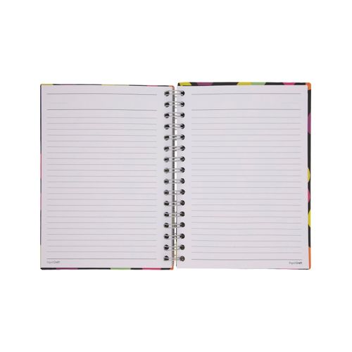 Caderno A5 90 Folhas
CHUVA COLORIDA PRETO