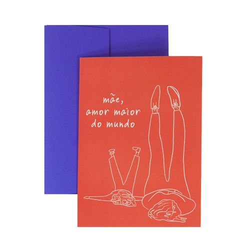 Cartão Pernas Pro Ar Naif