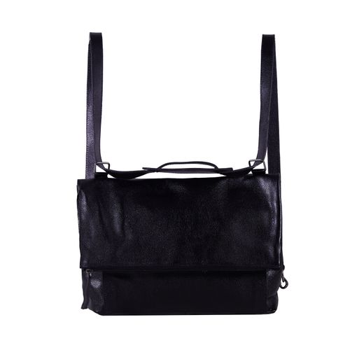 MOCHILA DE COURO PROVENCE PRETO