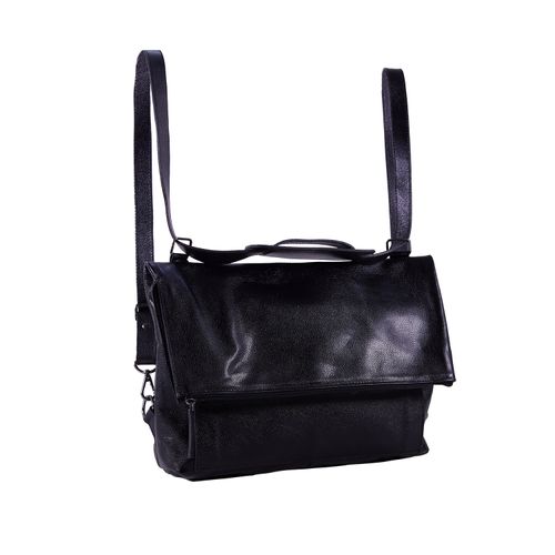 MOCHILA DE COURO PROVENCE PRETO