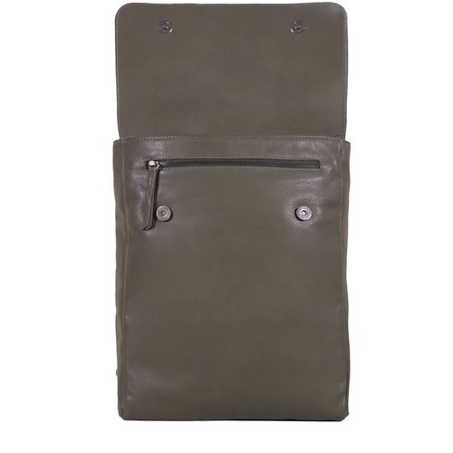 Mochila Slim Couro Unissex MUSGO