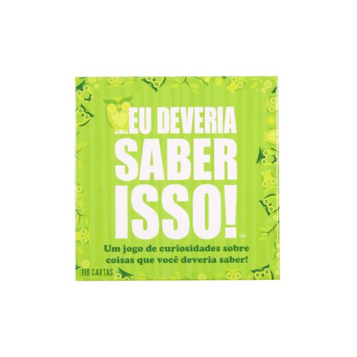 Jogo Eu Deveria Saber Isso 
UNICA