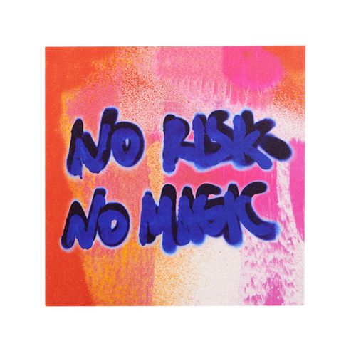 Azulejo Safe Art NO RISK NO MAGIC