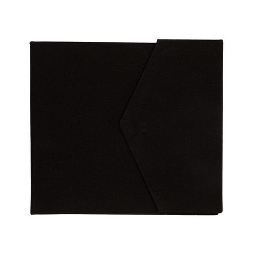 BLOCO IMÃ C/ ABA ENVELOPE PRETO