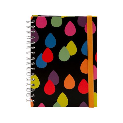 Caderno A5 90 Folhas
CHUVA COLORIDA PRETO
