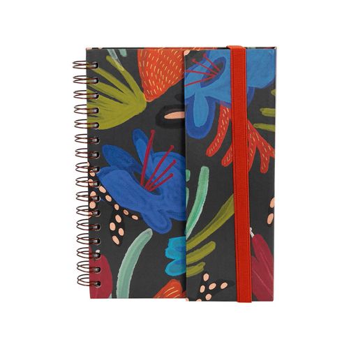 Caderno A5 C/ Aba 90 Folhas
FLORAL 70 CINZA