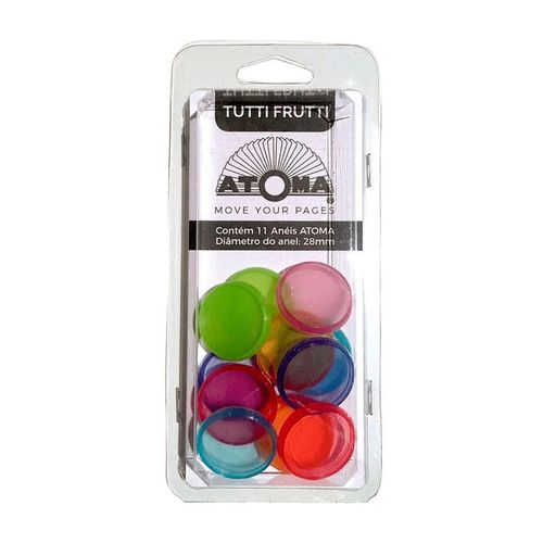 REFIL 11 ANÉIS TUTTI-FRUTTI UNICO