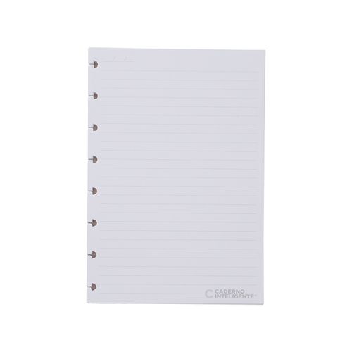 REFIL CADERNO INTELIGENTE PAUTADO A5 UNICA