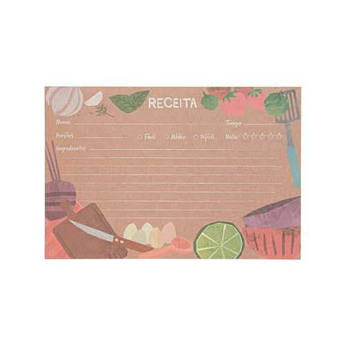 REFIL MINHA CAIXA DE RECEITAS TEMPEROS UNICA