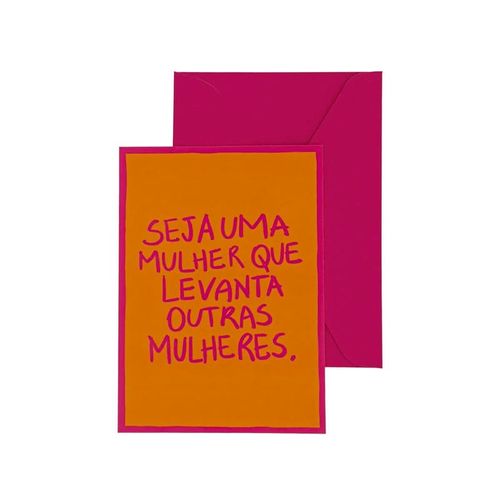 CARTÃO COLEÇÃO MULHERES LEVANTA
