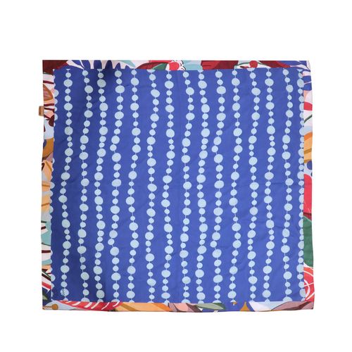 Lenço Seda Julia Fontes BOLOTA AZUL JULIA FONTES