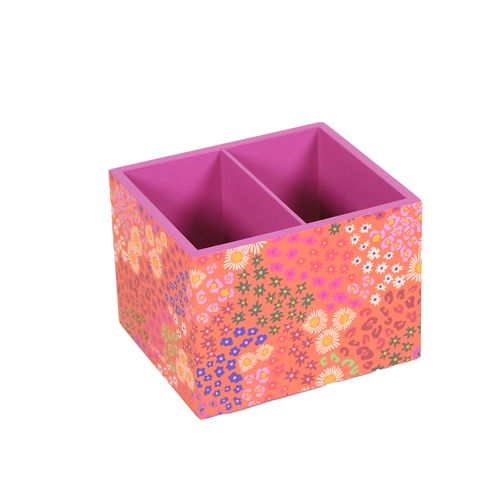 Porta-Lápis Caixa FLORAL LIBERTY POP