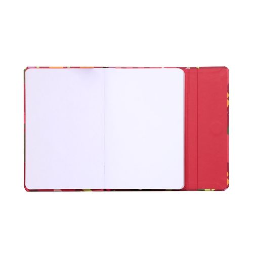 Caderno Costurado C/ Aba A5 Estampa 
FLORAL UVA