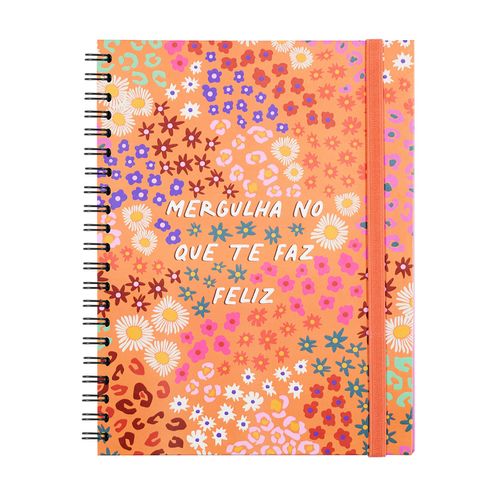 Caderno A4 90 Folhas Reposicionável Estampas 
MERGULHA