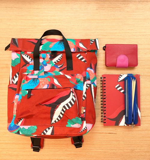 Mochila Retangular Lona Grande FLORA URBANA