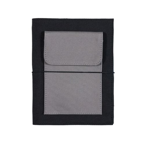 Caderno A5 C/ Capa E Estojo
PRETO/CINZA