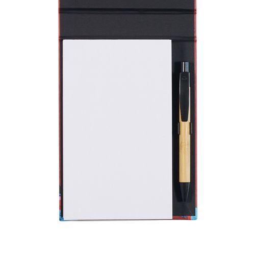 Bloco Com Tampa e Miolo Color M14x18 Com Caneta Lateral Estampado FLORA URBANA