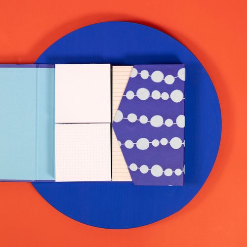 Bloco Ímã C/ Aba Envelope BOLOTA AZUL