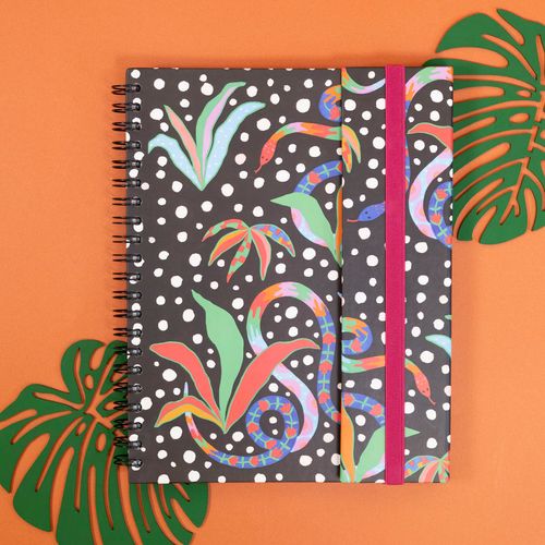 Caderno A4 C/ Aba 90 Folhas
POA SERPENTE