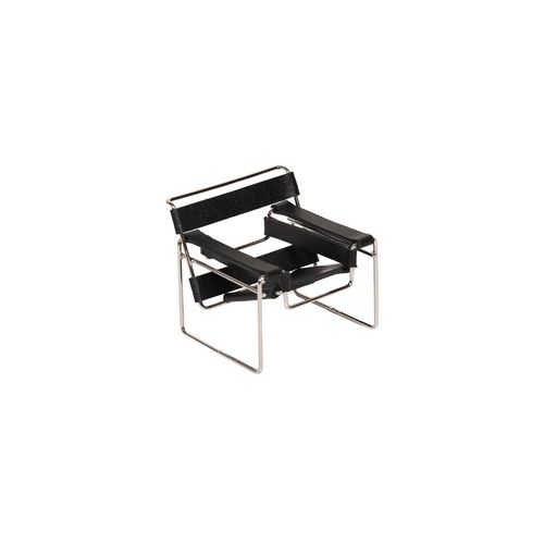 Miniatura Cadeira Wassily Marcel Breuer
PRETO