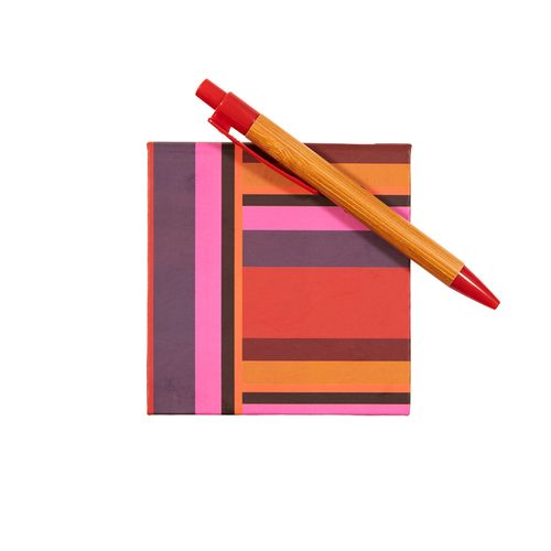 BLOCO 10X10 COM MINI TOTE
LISTRAS BOSQUE