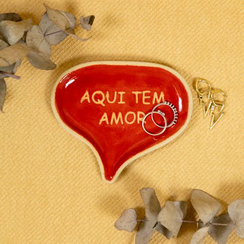 Mini Pratinho Balão Frases
AQUI TEM AMOR