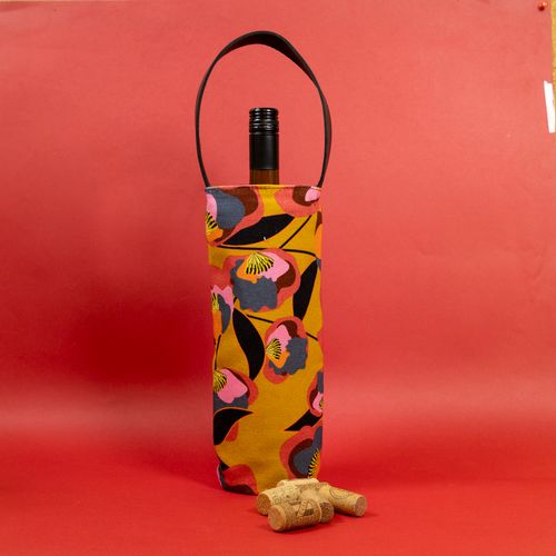 Porta Vinho Lona Estampada Alça Couro
BOSQUE FLORAL