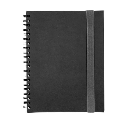 CADERNO A4 LISO 180 FOLHAS 
PRETO