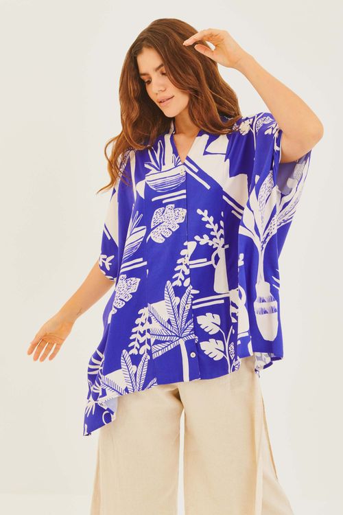 Blusa Kimono Estampas BALNEARIO