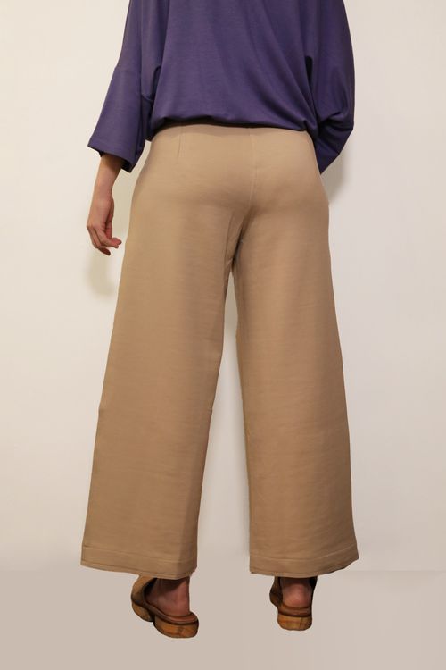 Calça Malha Bouclet Areia