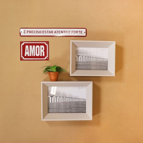 Placa Metal Frase
É PRECISO ESTAR