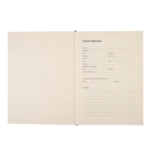 Refil Agenda Semanal LUXO 15,5 X 21,9 2025 UNICA