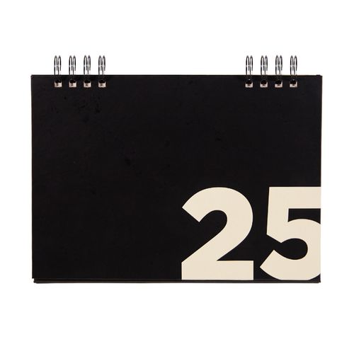 Calendário de Mesa G Tipográfico 2025 UNICA