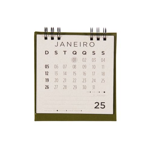 Calendário de Mesa P Oliva 2025 UNICA
