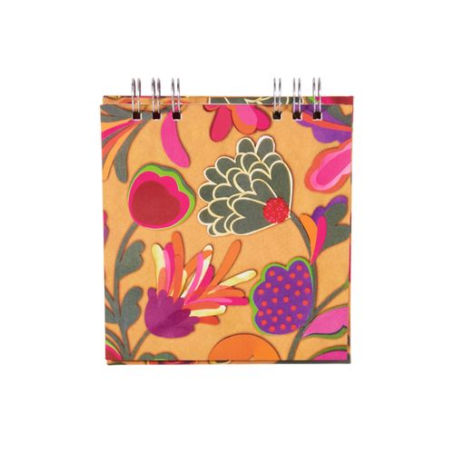 Calendario de Mesa P Floral Colagem Bebel 2025 UNICA