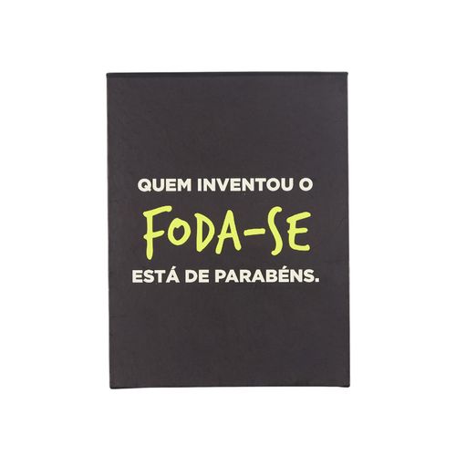 Bloco Tampa M Frases + Imã FODA-SE