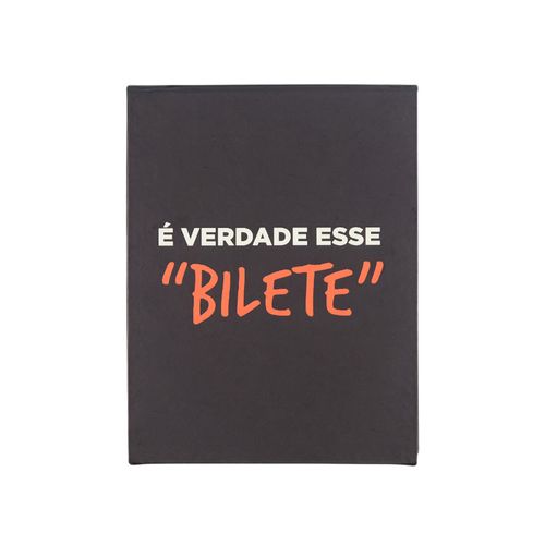 Bloco Tampa M Frases + Imã BILHETE